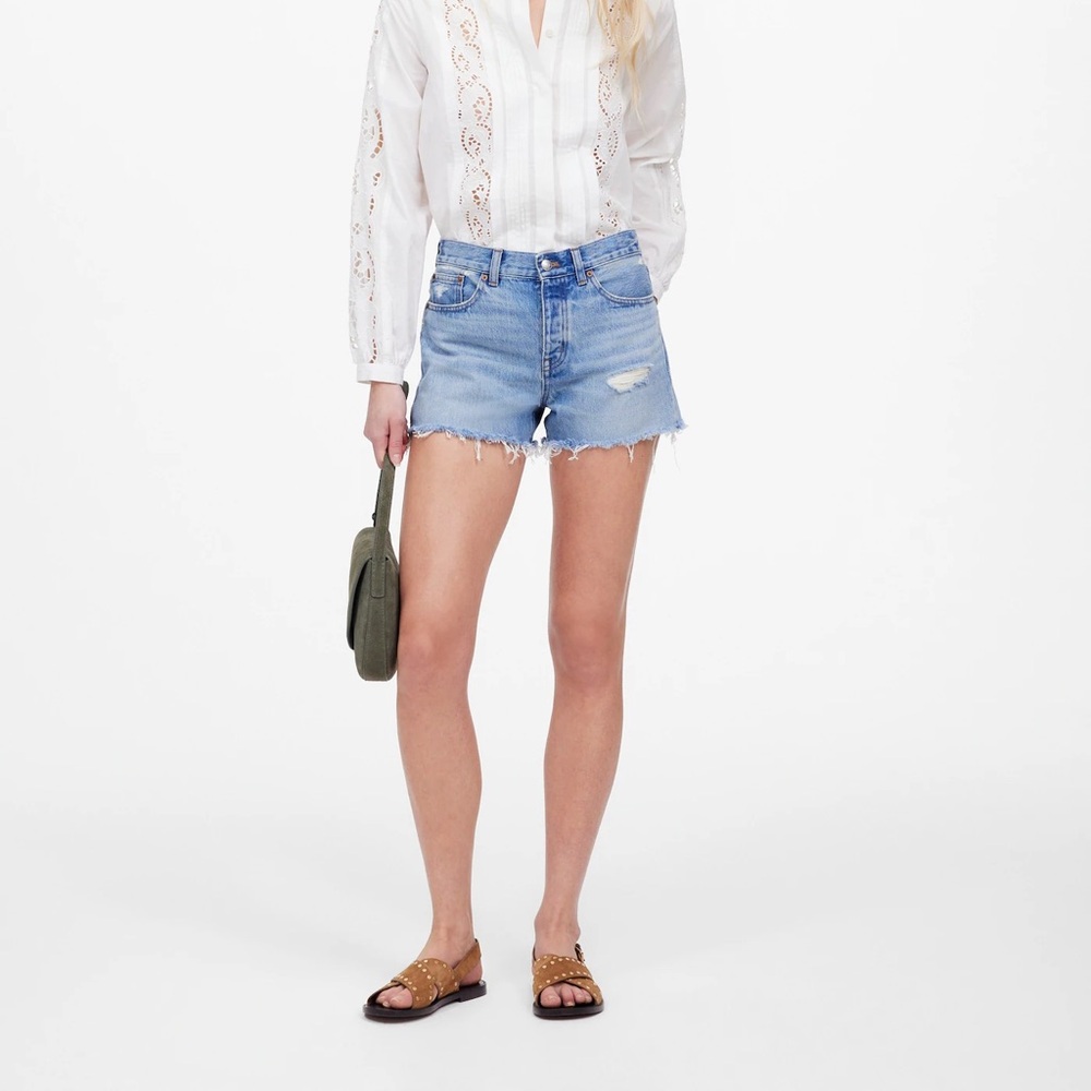 MADEWELL Perfect Jean Short Size: 25